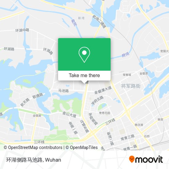 环湖侧路马池路 map