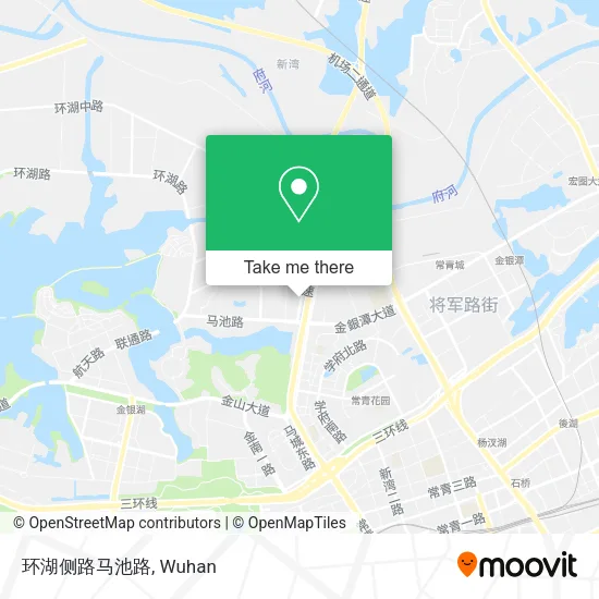 环湖侧路马池路 map