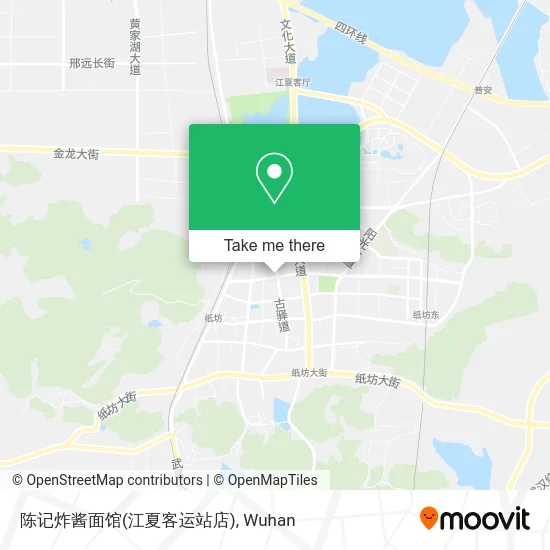 陈记炸酱面馆(江夏客运站店) map