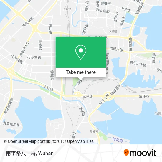 南李路八一桥 map