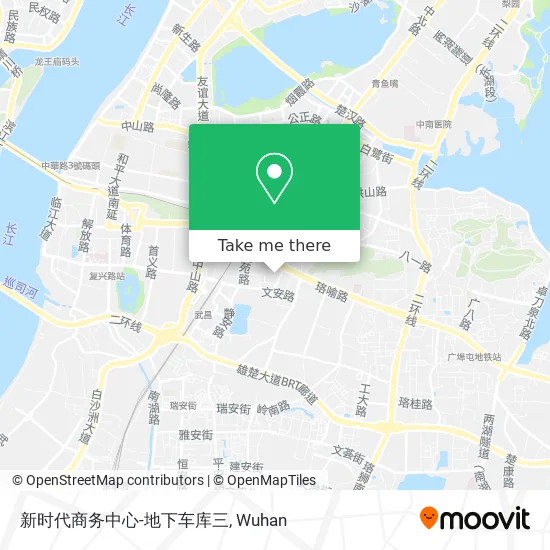 新时代商务中心-地下车库三 map