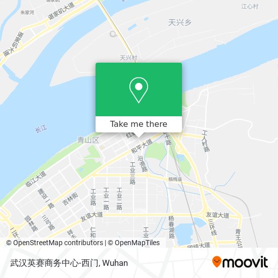 武汉英赛商务中心-西门 map