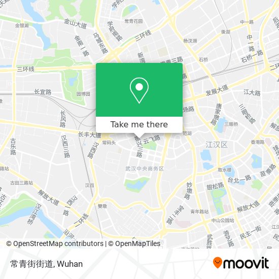 常青街街道 map