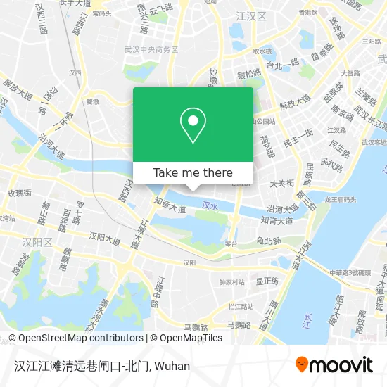 汉江江滩清远巷闸口-北门 map