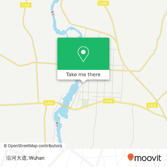 沿河大道 map