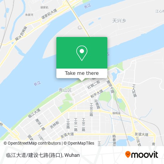 临江大道/建设七路(路口) map