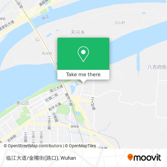 临江大道/金嘴街(路口) map