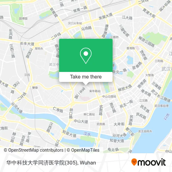 华中科技大学同济医学院(305) map