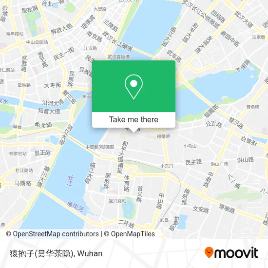 猿抱子(昙华茶隐) map