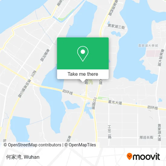 何家湾 map