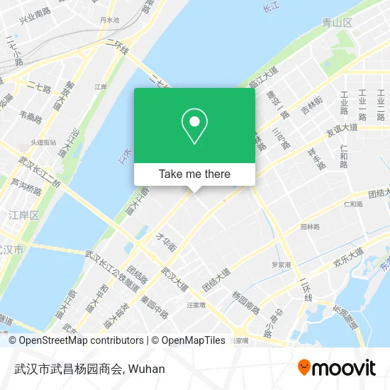 武汉市武昌杨园商会 map
