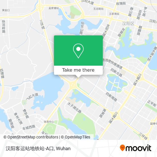 汉阳客运站地铁站-A口 map