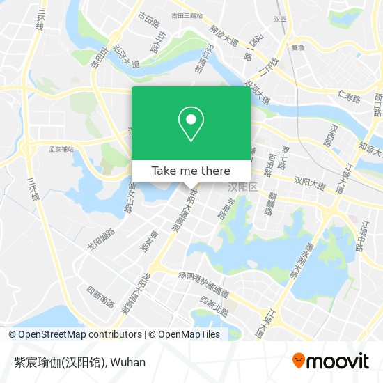 紫宸瑜伽(汉阳馆) map