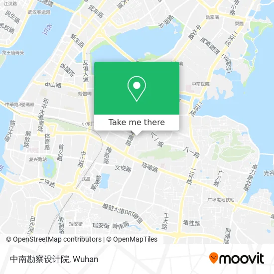 中南勘察设计院 map