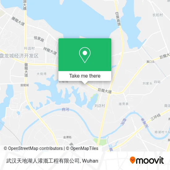 武汉天地湖人灌溉工程有限公司 map