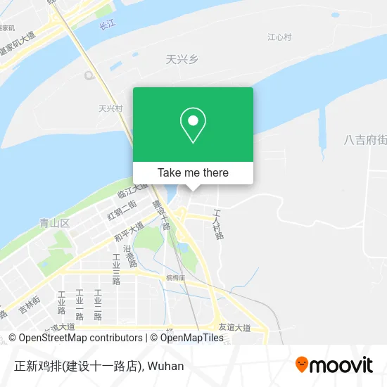 正新鸡排(建设十一路店) map