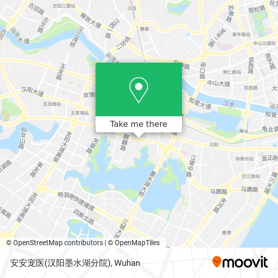 安安宠医(汉阳墨水湖分院) map