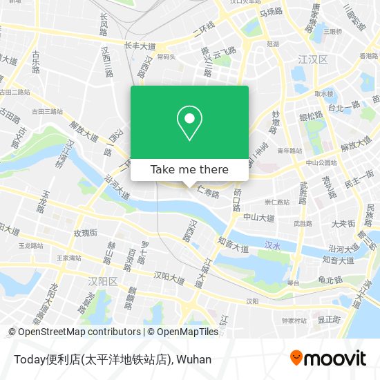 Today便利店(太平洋地铁站店) map