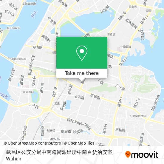 武昌区公安分局中南路街派出所中商百货治安室 map