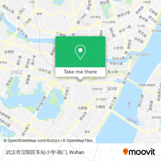 武汉市汉阳区车站小学-南门 map