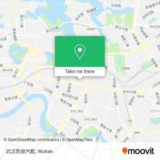 武汉凯俊汽配 map