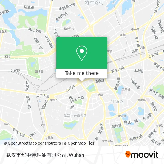 武汉市华中特种油有限公司 map