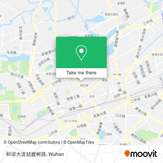 和谐大道姑嫂树路 map