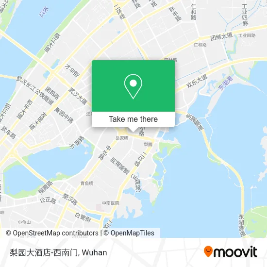 梨园大酒店-西南门 map