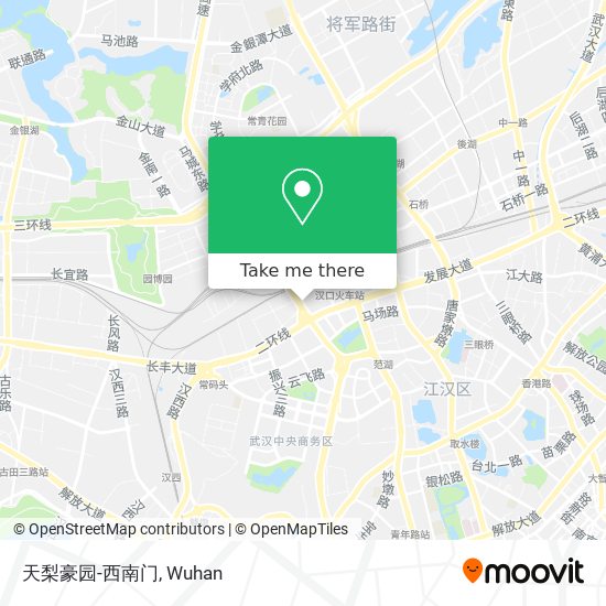 天梨豪园-西南门 map