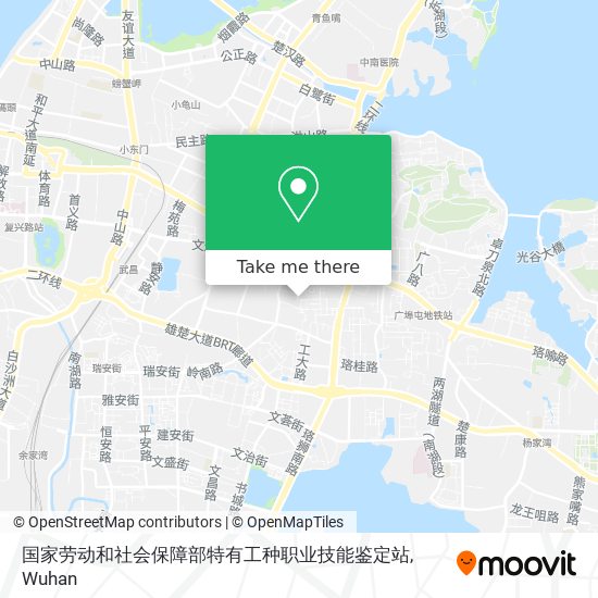 国家劳动和社会保障部特有工种职业技能鉴定站 map