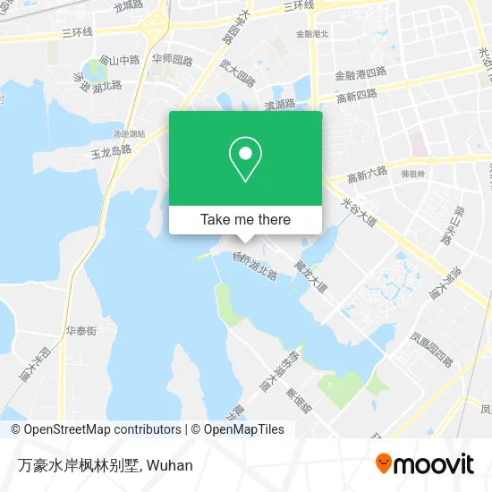 万豪水岸枫林别墅 map