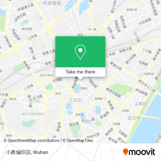 小蔡编织店 map