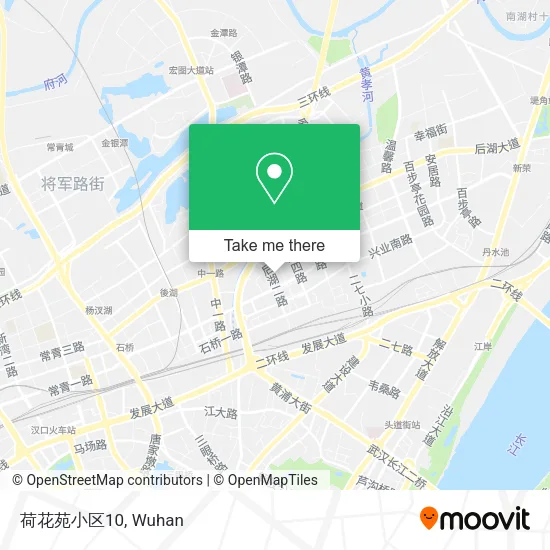 荷花苑小区10 map