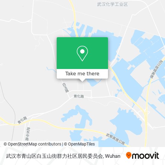 武汉市青山区白玉山街群力社区居民委员会 map