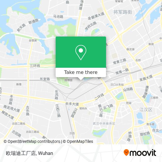 欧瑞迪工厂店 map