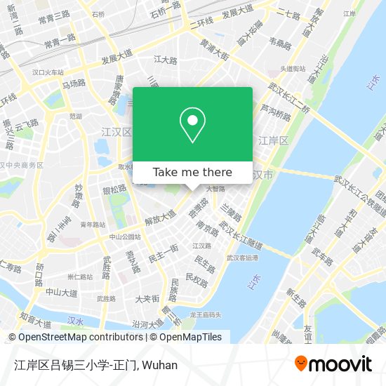 江岸区吕锡三小学-正门 map