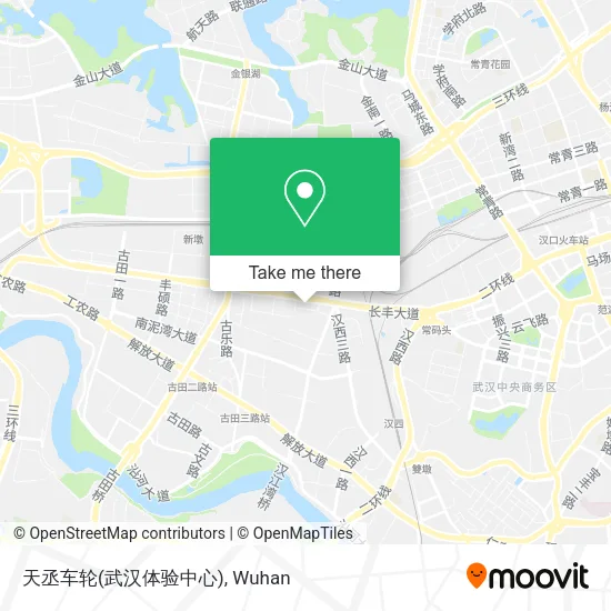 天丞车轮(武汉体验中心) map