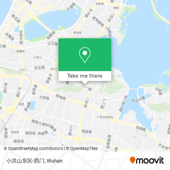 小洪山东区-西门 map