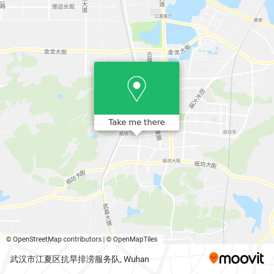 武汉市江夏区抗旱排涝服务队 map