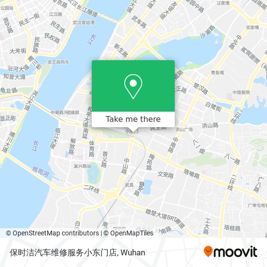 保时洁汽车维修服务小东门店 map