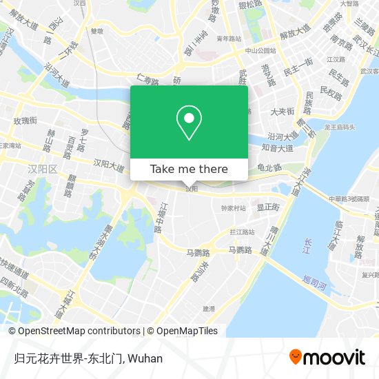归元花卉世界-东北门 map