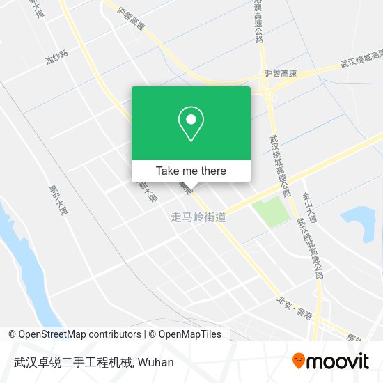 武汉卓锐二手工程机械 map