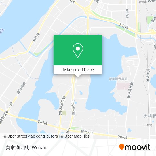 黄家湖四街 map