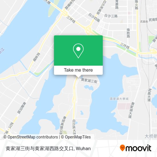 黄家湖三街与黄家湖西路交叉口 map