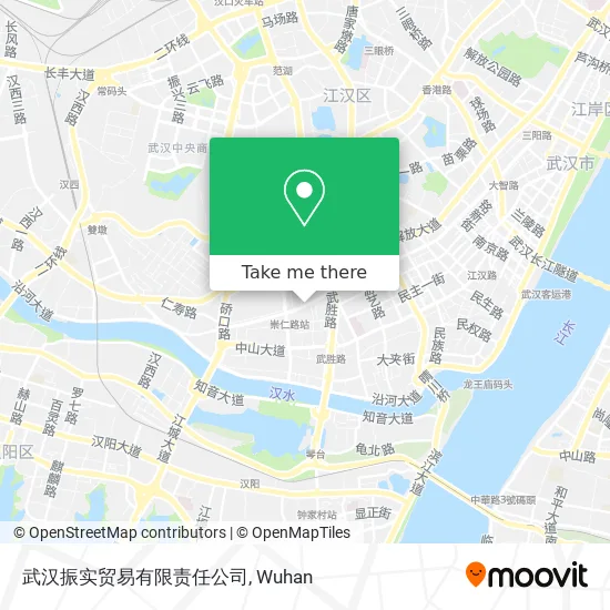 武汉振实贸易有限责任公司 map