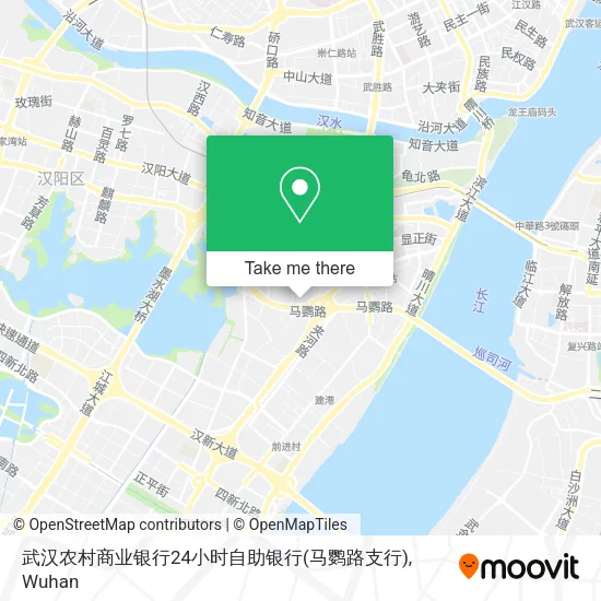武汉农村商业银行24小时自助银行(马鹦路支行) map