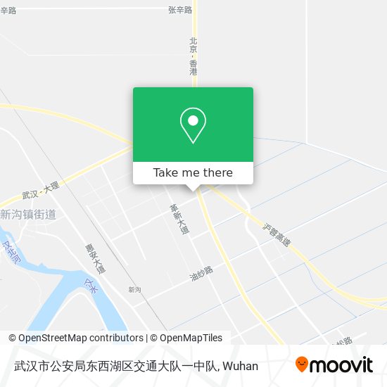 武汉市公安局东西湖区交通大队一中队 map