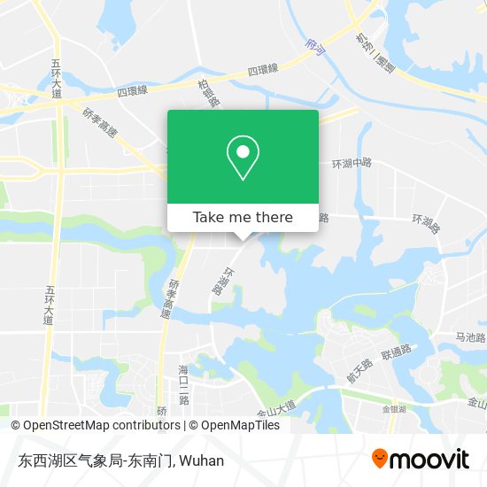 东西湖区气象局-东南门 map
