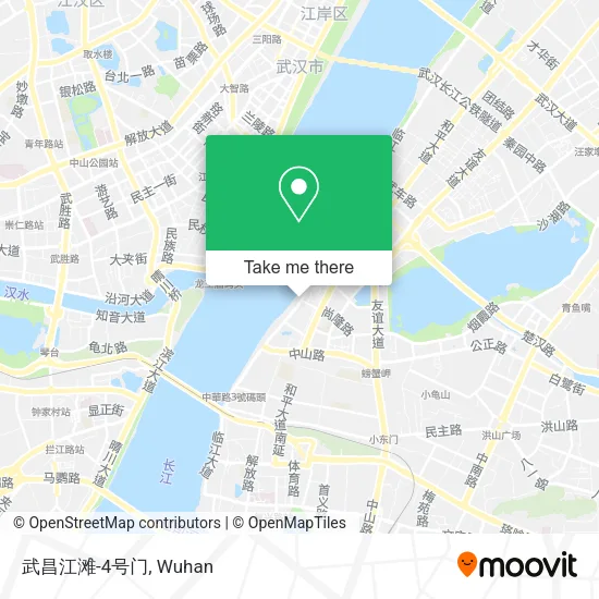 武昌江滩-4号门 map