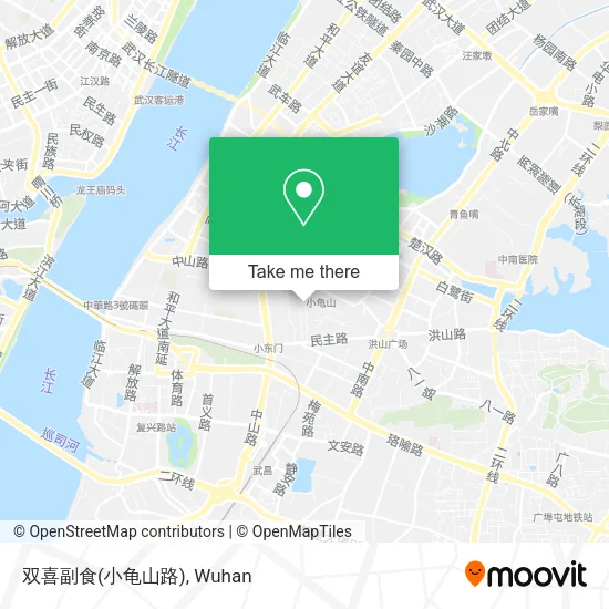 双喜副食(小龟山路) map